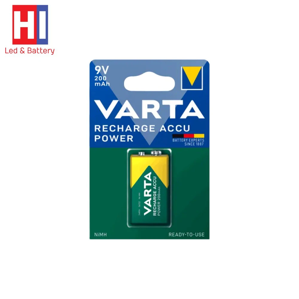 باتری کتابی قابل شارژ وارتا