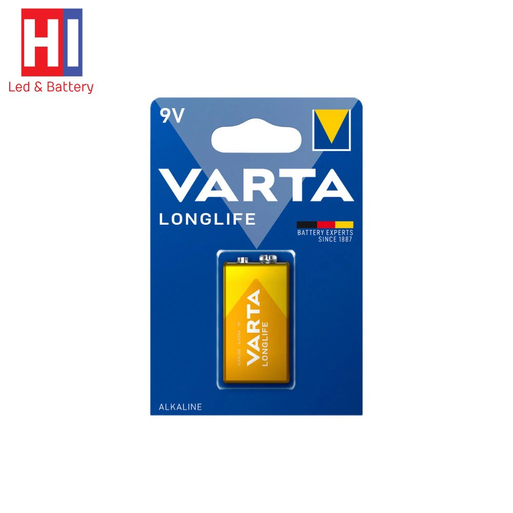 باتری وارتا مدل لانگ لایف پاور کتابی 9 ولت