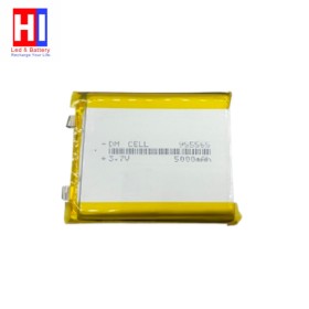باتری لیتیومی قابل شارژ دی ام سل مدل DM-955565 ظرفیت 5000 میلی‌ آمپر ساعت