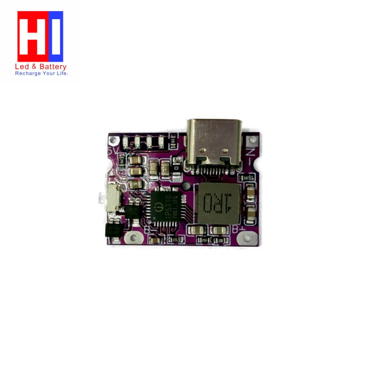 ماژول شارژر باتری LX-LBC3.1 با کانکتور USB TYPE-C