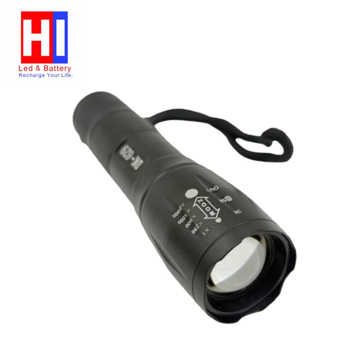 چراغ قوه سه حالته دارای (UV) قابل شارژ Deepking مدل Dk-629